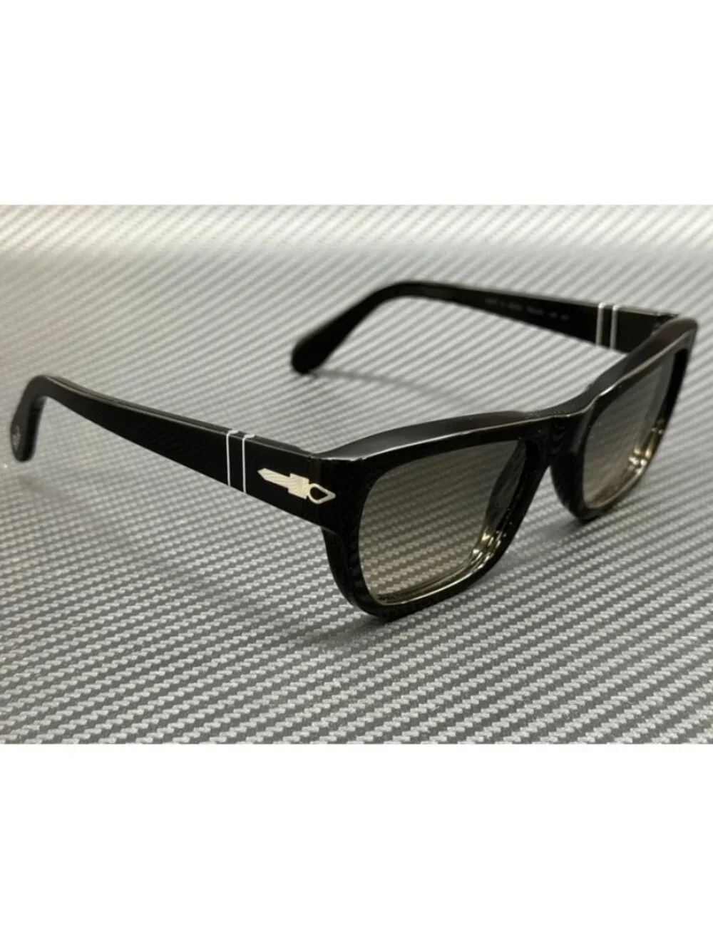 New Persol Men Black Sunglasses 56-20-145